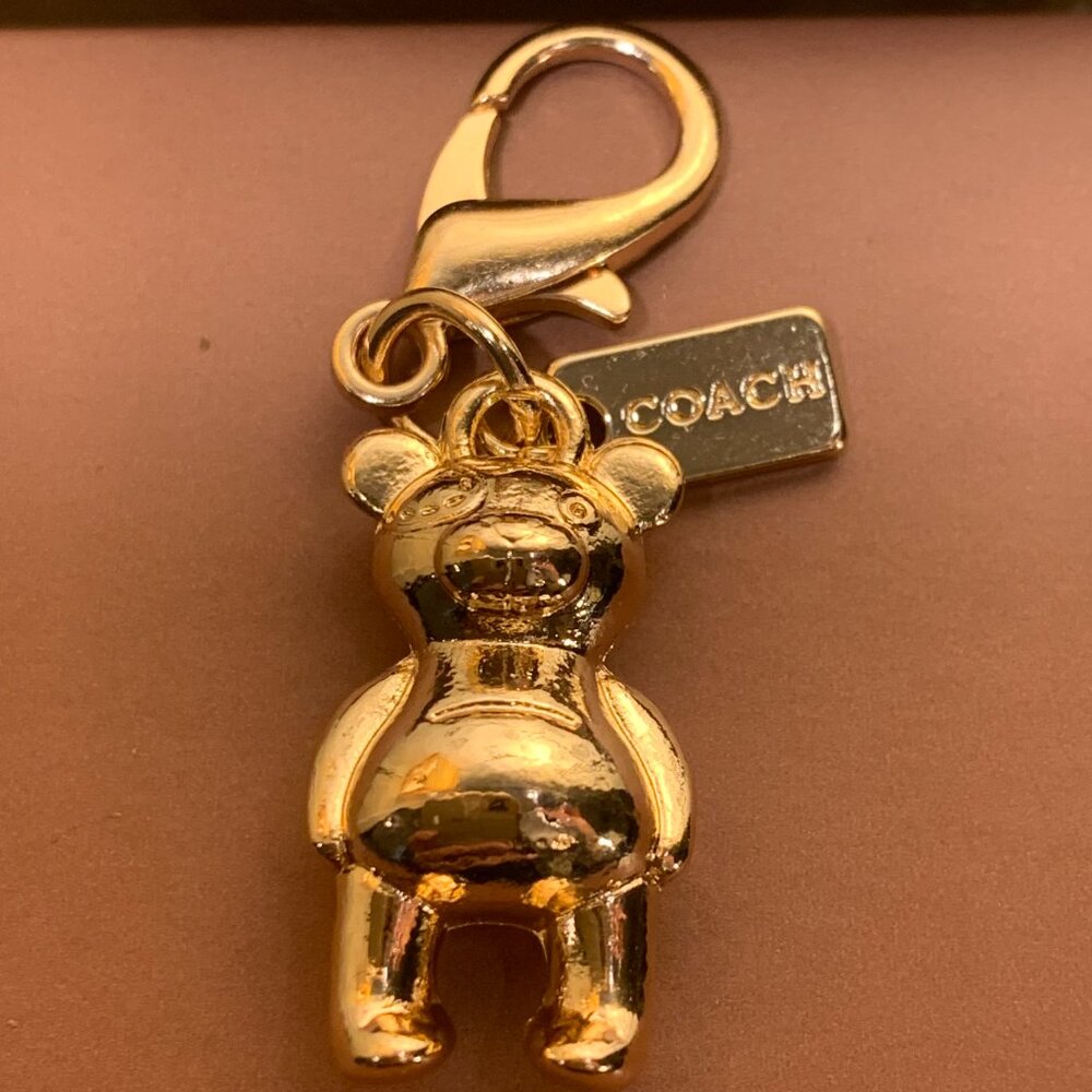 Bear Bag Charm Zipper Pull for Coach - Picture 7 of 9